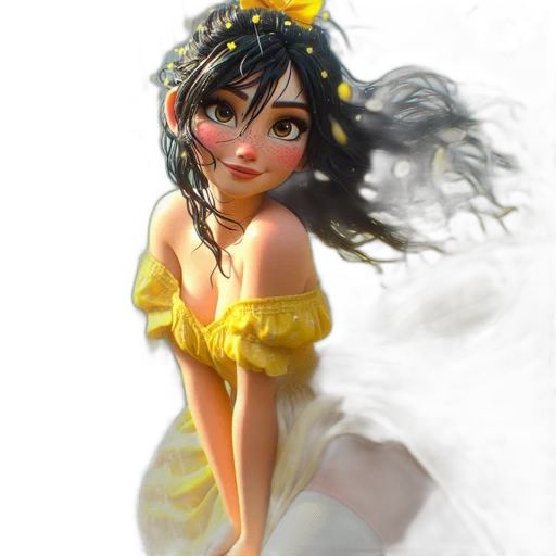 dress, jewelry, 3d render, fantasy art transparent PNG cut-out