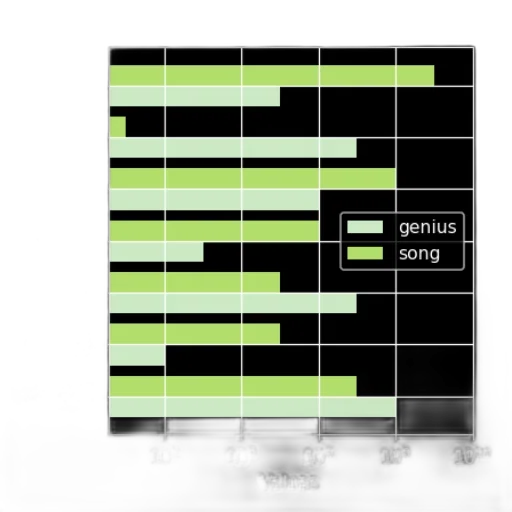 green, monochrome, bar, chart transparent PNG cut-out