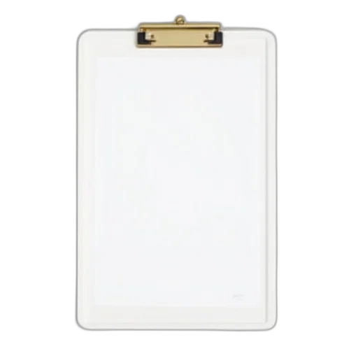 jewelry, staff, clipboard, white transparent PNG cut-out