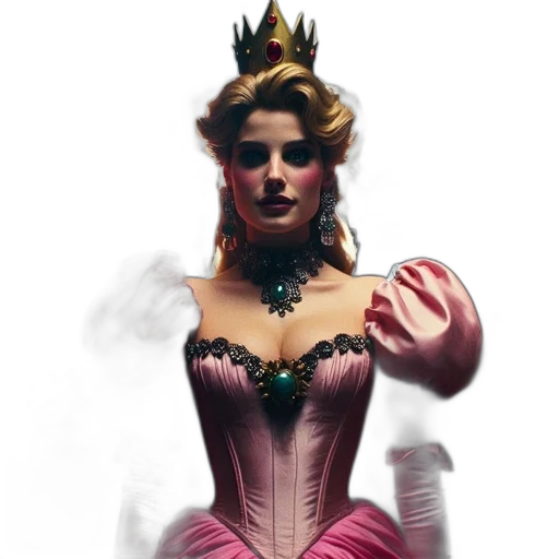 crown, dress, mask, jewelry transparent PNG cut-out