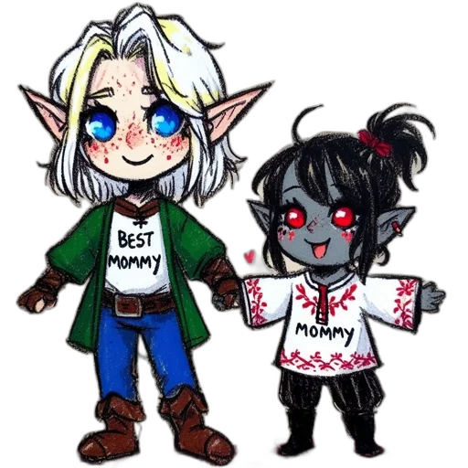 concept art, pixel art, fantasy art, watercolor transparent PNG cut-out