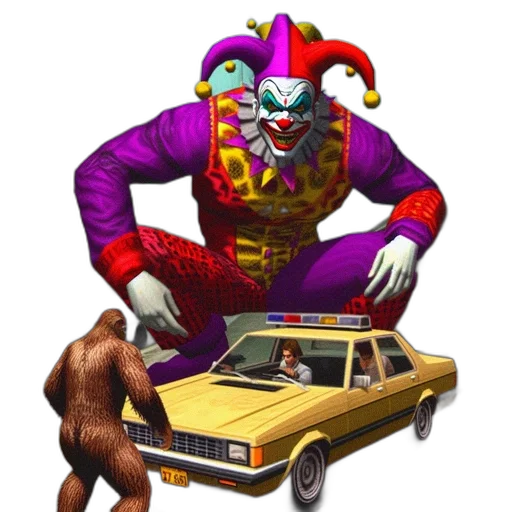 car, animal, robot, creature transparent PNG cut-out