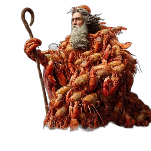creature, animal, food, dragon transparent PNG cut-out