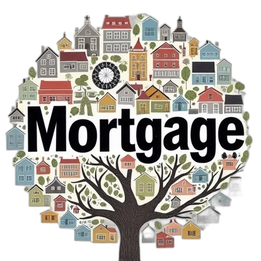 word, mortgage, different, languages transparent PNG cut-out