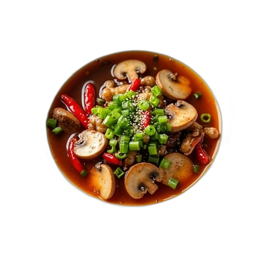 food, photorealistic, 3d render, bowl transparent PNG cut-out