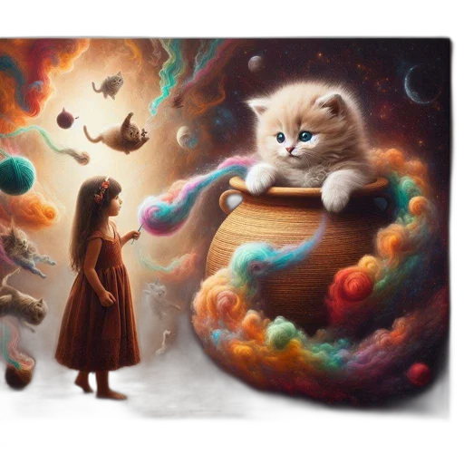 fantasy art, concept art, outer space, fog transparent PNG cut-out