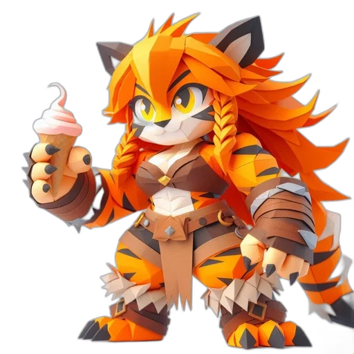 staff, food, animal, pixel art transparent PNG cut-out