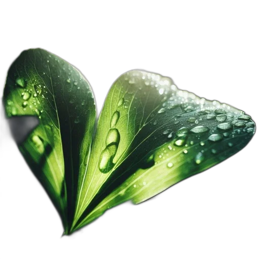 umbrella, flower, photorealistic, 3d render transparent PNG cut-out