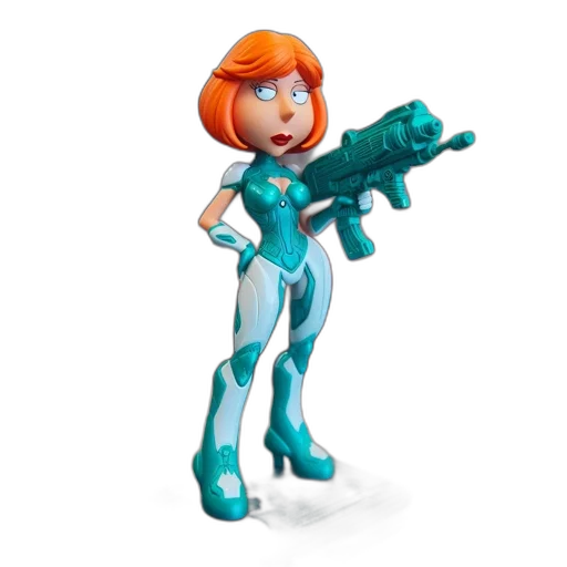 weapon, robot, staff, concept art transparent PNG cut-out