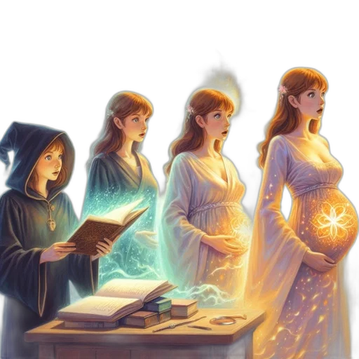 staff, fantasy art, concept art, comic book art transparent PNG cut-out