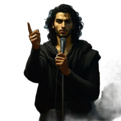 staff, jacket, weapon, sword transparent PNG cut-out