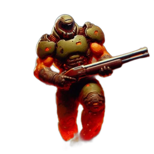 robot, weapon, creature, staff transparent PNG cut-out