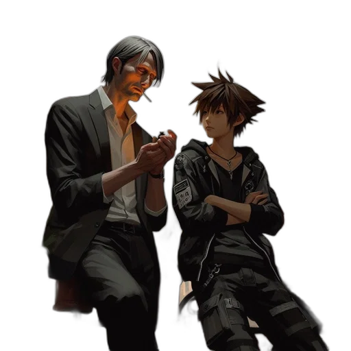 jacket, concept art, comic book art, cyberpunk transparent PNG cut-out
