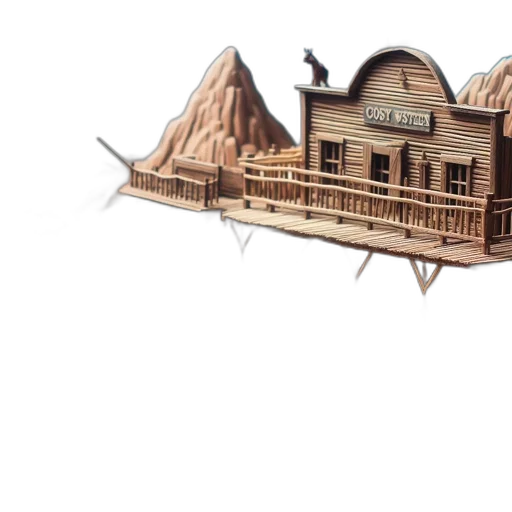 building, furniture, concept art, 3d render transparent PNG cut-out