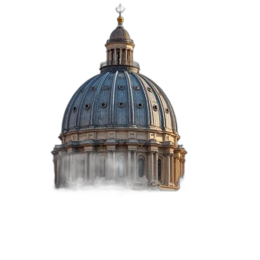 building, crown, hat, photorealistic transparent PNG cut-out