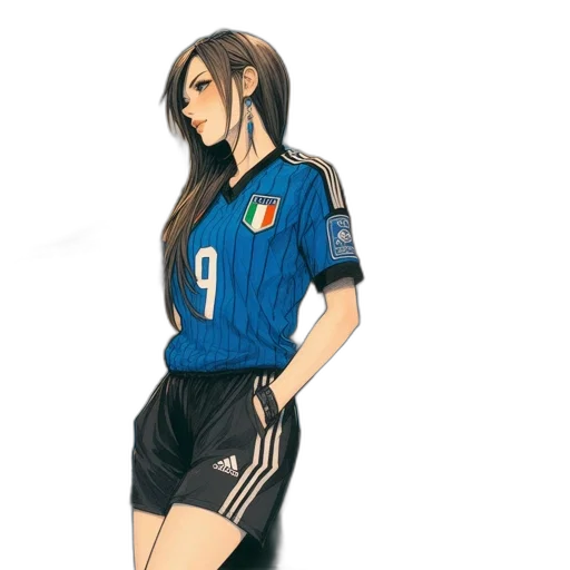 dress, anime, concept art, photorealistic transparent PNG cut-out