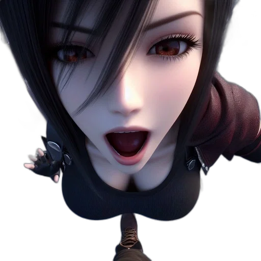 face, staff, creature, concept art transparent PNG cut-out