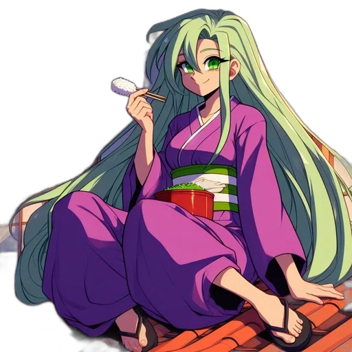 staff, dress, anime, pixel art transparent PNG cut-out