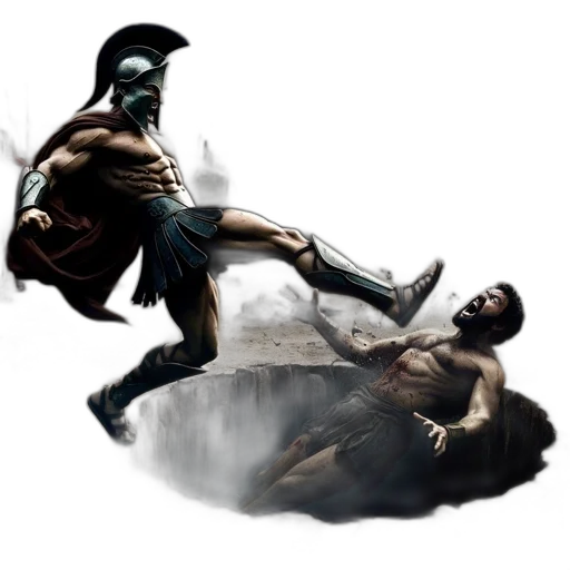 concept art, comic book art, fantasy art, photorealistic transparent PNG cut-out