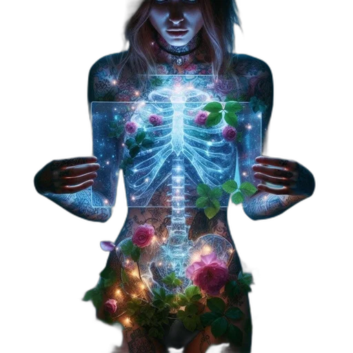 dress, jewelry, creature, concept art transparent PNG cut-out