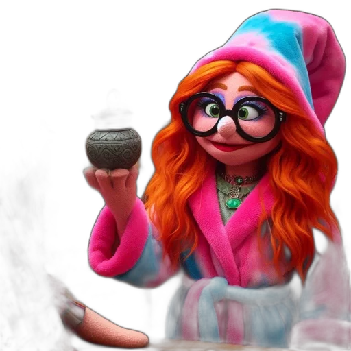 staff, hat, concept art, 3d render transparent PNG cut-out