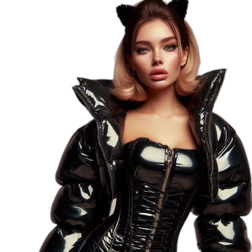jacket, dress, concept art, photorealistic transparent PNG cut-out