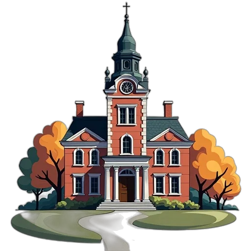 building, concept art, watercolor, photorealistic transparent PNG cut-out