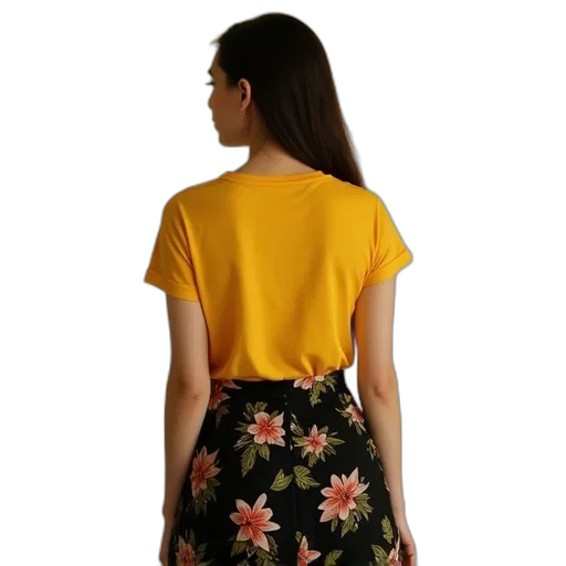 dress, golden, colorful, monochrome transparent PNG cut-out