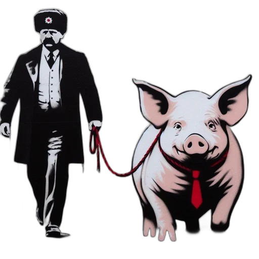 concept art, comic book art, monochrome, stencil transparent PNG cut-out