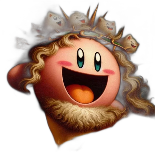 crown, face, mask, creature transparent PNG cut-out