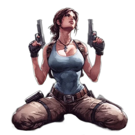 weapon, concept art, comic book art, pixel art transparent PNG cut-out