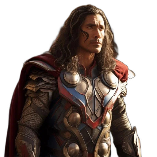 sword, face, hair, staff transparent PNG cut-out