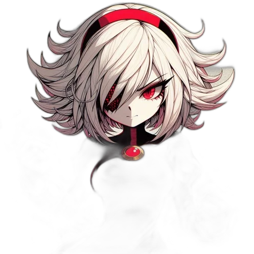 mask, face, hair, staff transparent PNG cut-out
