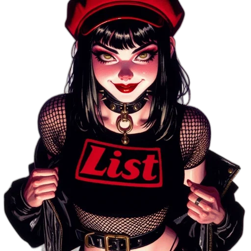 staff, hat, dress, mask transparent PNG cut-out