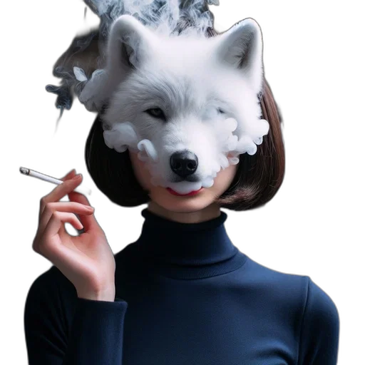 mask, animal, face, staff transparent PNG cut-out
