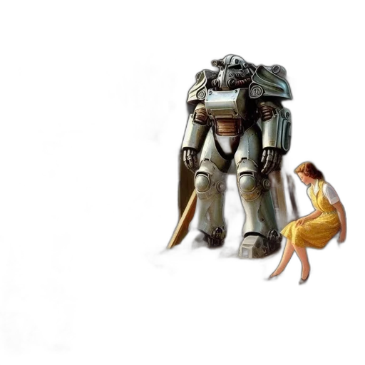 robot, creature, animal, weapon transparent PNG cut-out