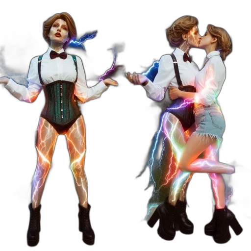 staff, concept art, fantasy art, 3d render transparent PNG cut-out