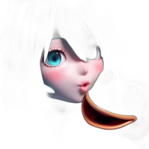 face, mask, staff, hair transparent PNG cut-out