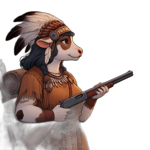 staff, weapon, animal, concept art transparent PNG cut-out