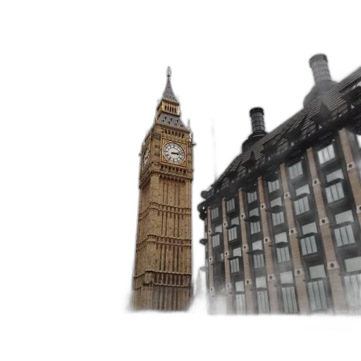 building, 3d render, photorealistic, concept art transparent PNG cut-out
