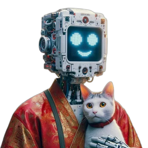 robot, mask, animal, staff transparent PNG cut-out