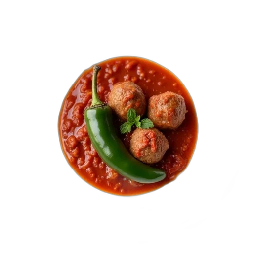 food, weapon, photorealistic, 3d render transparent PNG cut-out