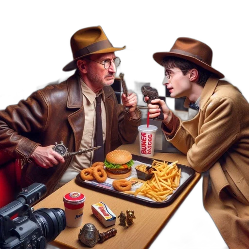 food, jacket, hat, robot transparent PNG cut-out