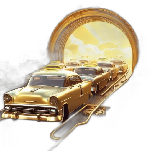 car, concept art, photorealistic, 3d render transparent PNG cut-out