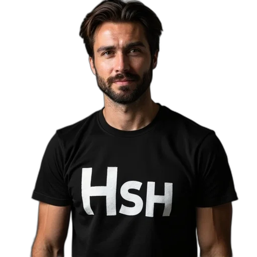 hair, man, wearing, shirt transparent PNG cut-out