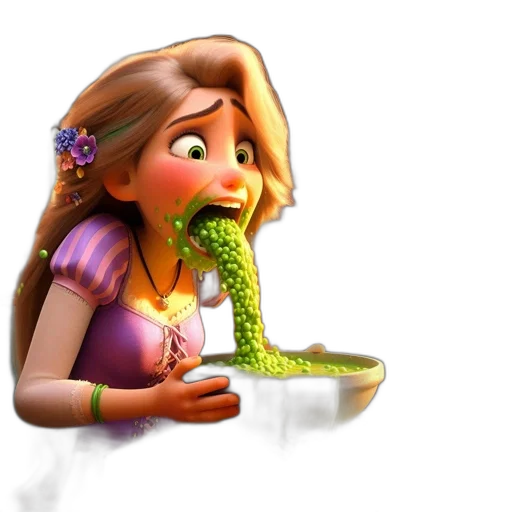 jewelry, creature, food, 3d render transparent PNG cut-out
