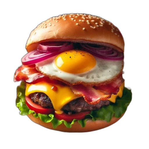 food, animal, photorealistic, 3d render transparent PNG cut-out