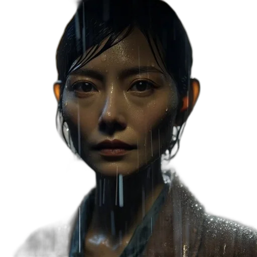 face, robot, staff, creature transparent PNG cut-out
