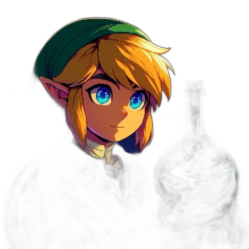 bottle, mask, face, staff transparent PNG cut-out