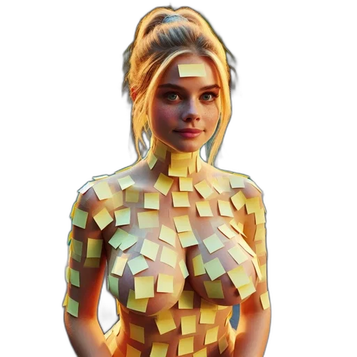 dress, jacket, face, jewelry transparent PNG cut-out